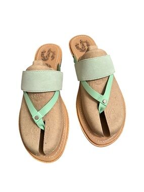 Women’s Sorel Ella Flip Sandal Mint Green   Size 9 New in box